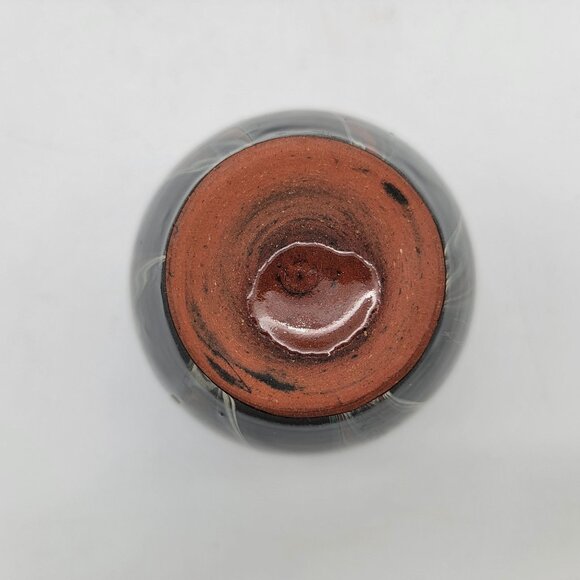 Bulgarian Pottery Redware Pitcher and Cup Set - Picture 9 of 10